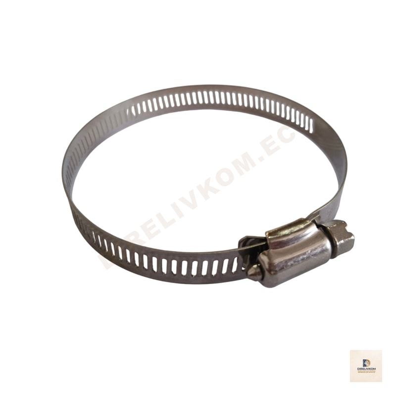 abrazadera inox. de 70-89