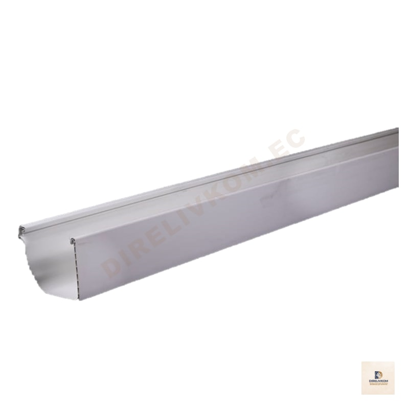 Canalón Plástico PVC de Techo  19 x 15 cm -6 m