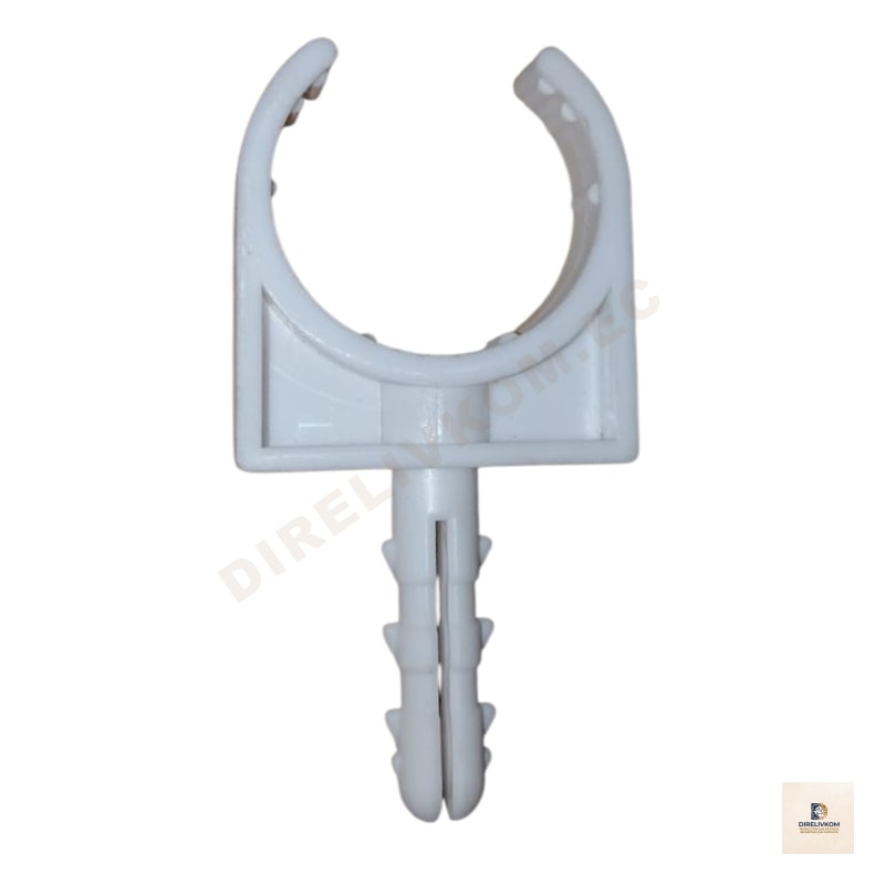 abrazadera de sujecion para tuberias con taco