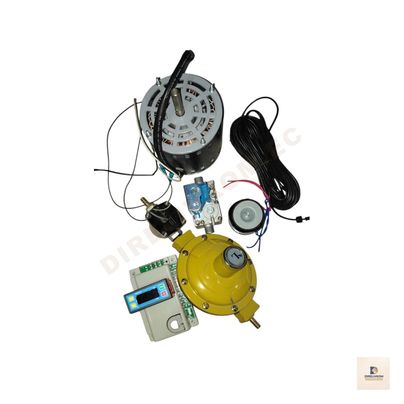 Sistema de regulacion térmica y flujo de gas