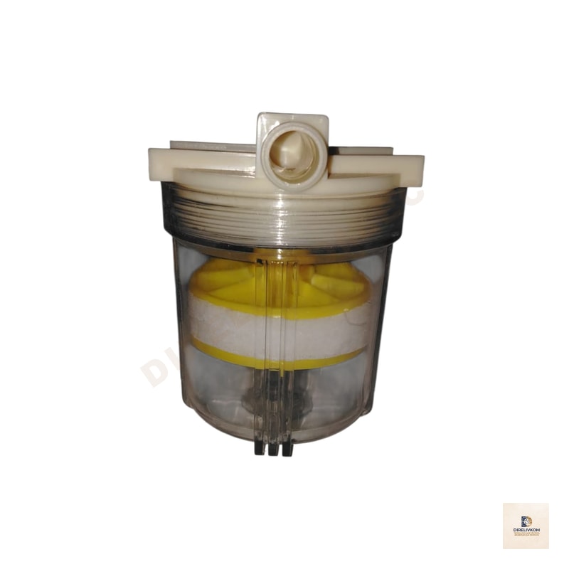 Filtro de agua con vaso transparente