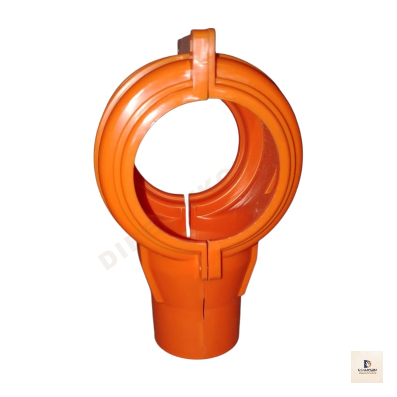 Tee de 75mm tomate
