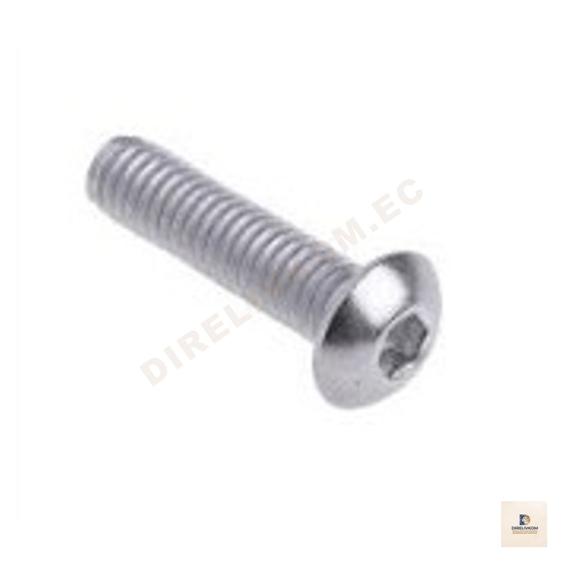 Perno allen AC inox cabeza de botón 8*50