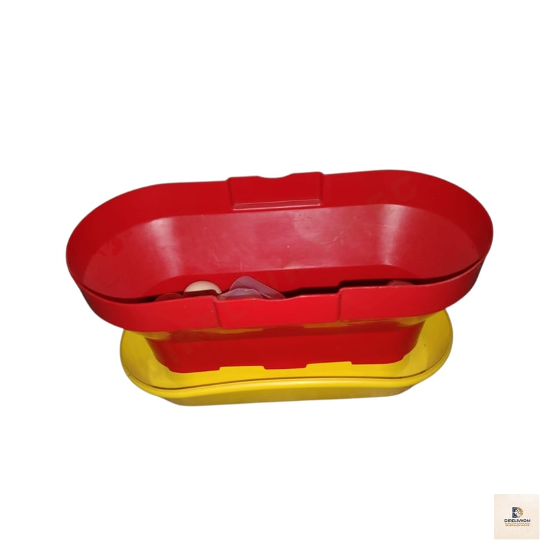 Comedero rectangular pollito bb